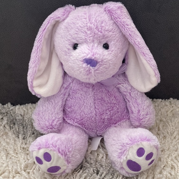 Hug Fun Other - Hug Fun Plush Purple Bunny 13 Inch